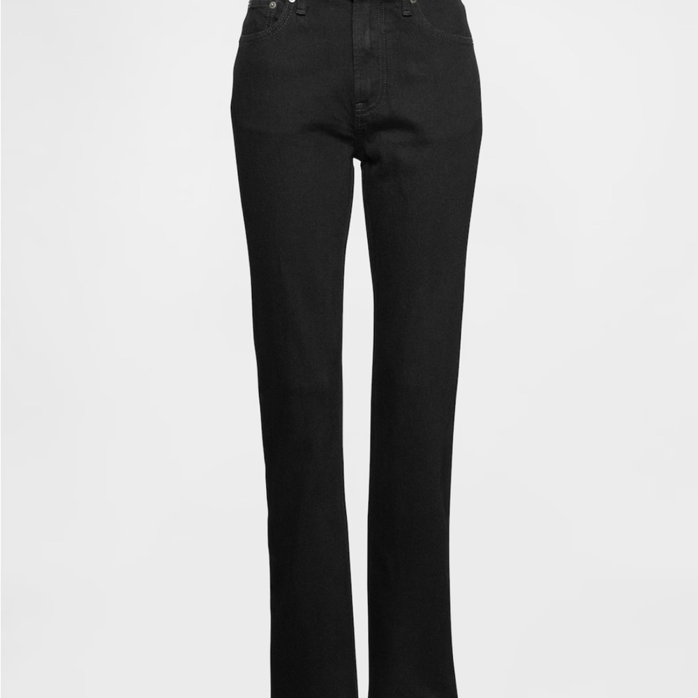 GAP Black Straight Leg Jeans Classic Style